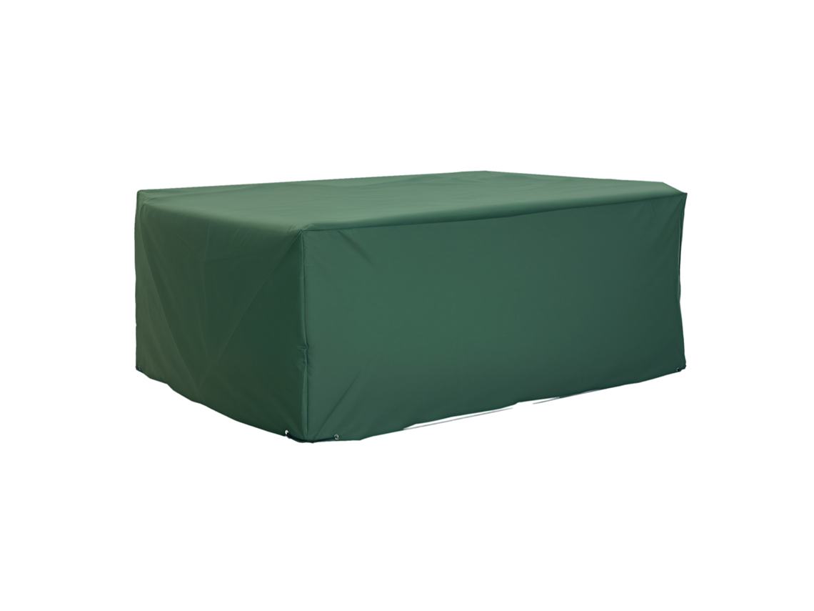 Capa de proteção para móveis de jardim S/MARCA, 222x155x67cm, impermeável, verde escuro