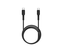 Cu2196 Cabo De Carregamento Rápido 60w Tpe Tipo-c A Tipo-c Máx.20v 3a (1m) Preto