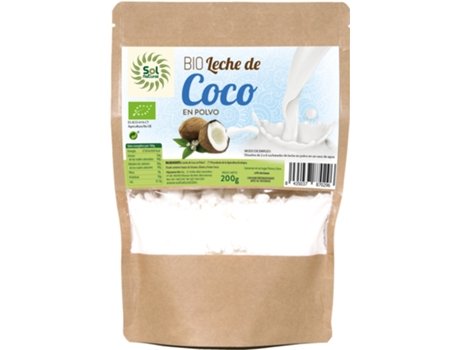 Bebida SOLNATURAL Leche De En Bio (200 g)