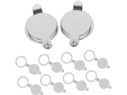 Kichvoe Tampa De Olho Mágico Em Cobre, 10 Peças, Diâmetro Interno 16 M