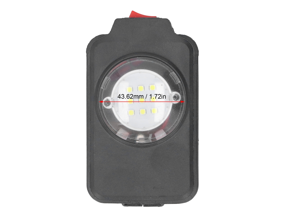 Laxiscreed Lanternas Led Sem Fio De Alta Brilho Com Bateria De 18v, Ideal Para Trabalhos