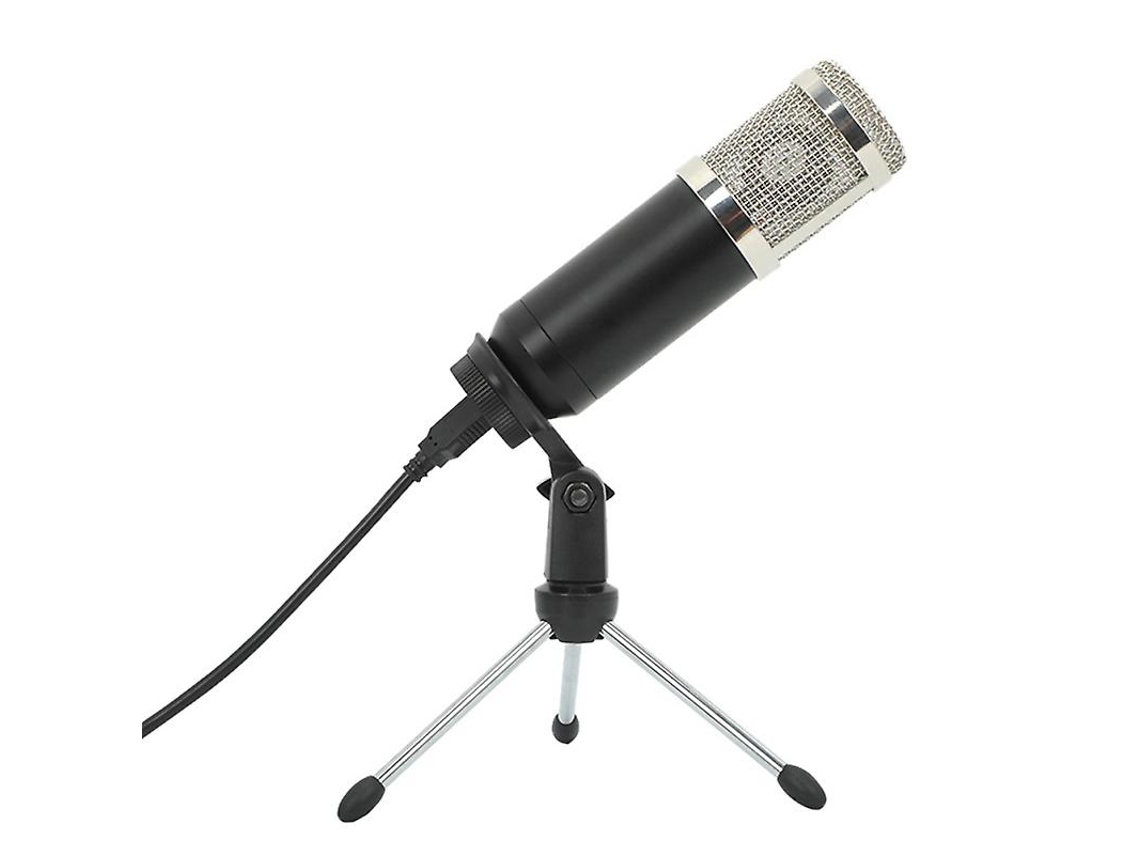 1pcs Microfone Condensador Cardióide Usb