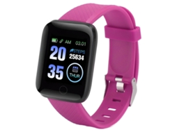 Aetheria relógio Inteligente 116 Plus 1,3 Polegadas Tft Ip67 Impermeável Bluetooth Notificações Roxo
