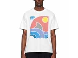Rockinstone Jaws Movie Color White Adult T-shirt Size:xxl