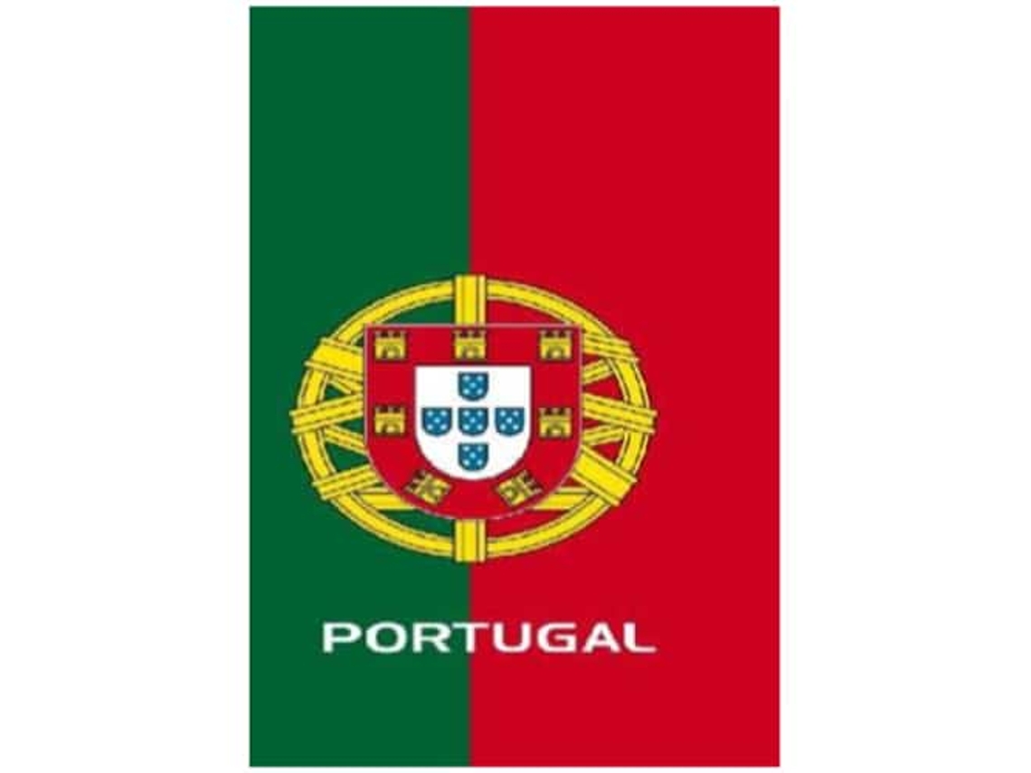 Toalha De Praia Microfibra Bandeira De Portugal 170 X 90cm