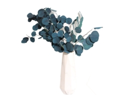 Bela Flor Seca de Eucalipto com Durabilidade Eterna para Decoração de Casa e Ambientes
