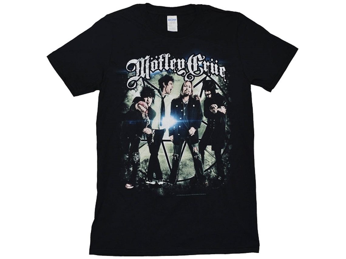 Motley Crue Group Photo T-shirt Unisex Adults Size:xl