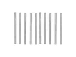 10pcs Porca Vara Longa Hexagonal Aço Inoxidável | S/MARCA