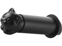 Suporte De Papel Higiênico Parede Adorainbow Com Design Gato, Preto, Sem Furos, Para Banheiro E Cozinha