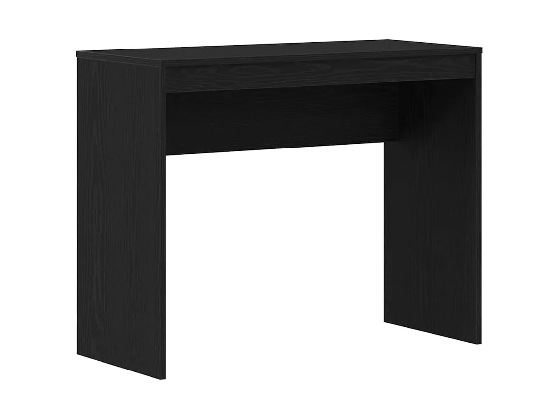 Vidaxl Secretária Carvalho Preto 90x40x72 Cm Madeira Engenheirada