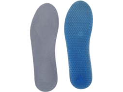 Palmilhas De Gel Em Formato Colmeia Para Tênis Esportivos, Tamanho Grande, Par Duplo, Amortecimento Antiderrapante