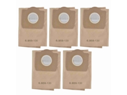 5pcs sacola de poeira para Aspirador Karcher 6.959‑130.0 Wd3200 Wd3300 Wd3500
