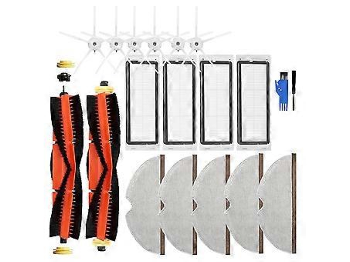Para Aspirador De Pó Robô S6 S60 S65 S5 Max S6 Maxv S6 Pure, Escova Principal, Escova Lateral, Filtro Hepa, Peças De Pano Para Esfregão Brilvibera