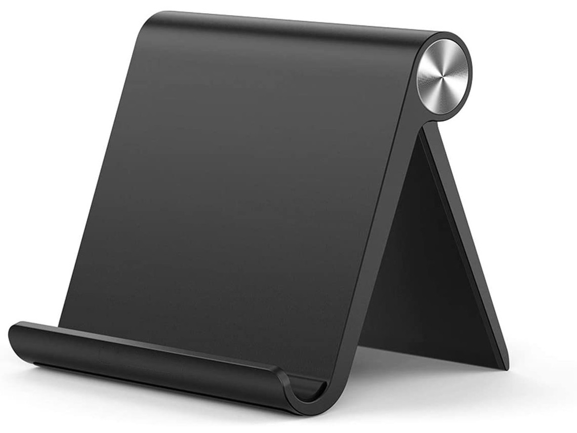 Desktop Phone Stand, Portable Phone Stand, Black.