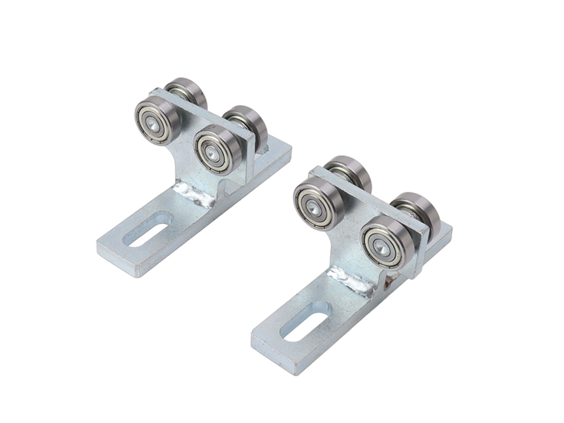 Carrinho de Aço Liga T 4 Rodas Canal Estrutural 1‑5/8in