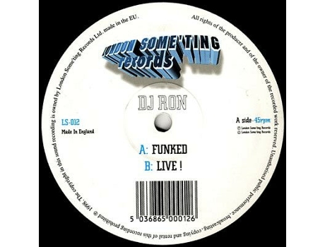 Vinil Funked / Live! London Someting Records