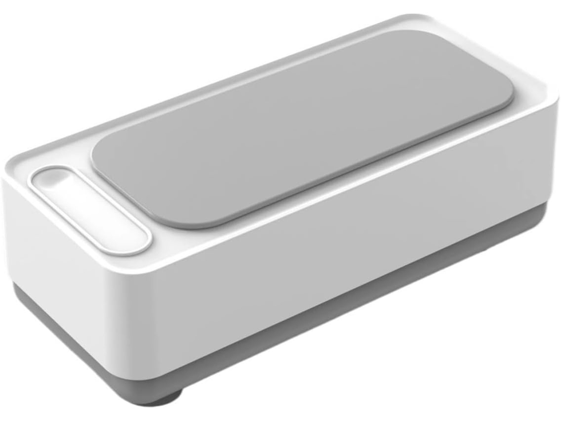 Limpador Ultrassônico, Limpador Portátil Doméstico Para Óculos, Limpador Ultrassônico, Limpador De Joias (cinza)