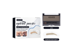 Kit de Pó para Sobrancelhas para Definição e Efeito Natural LAXISCREED