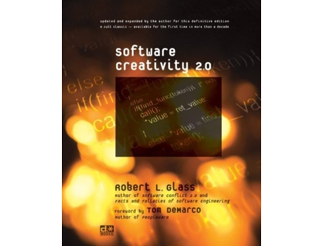 Livro Software Creativity 20 de Robert L Glass (Inglês)