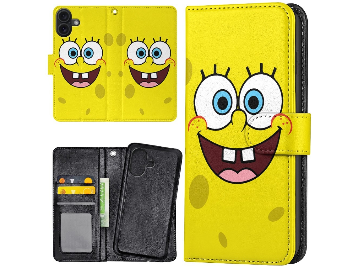 Capa Carteira Para Iphone 17/capa Do Bob Esponja