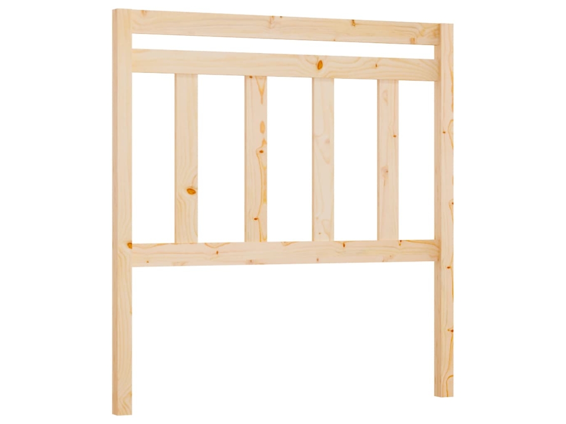 Bed Headboard, Bed Headboards Vidaxl Marrom Madeira De Pinho (81 X 100 Cm)