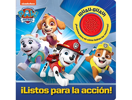 Livro Listos Para La Acción Patrulla Canina 1Bsb de Patrulla Canina (Espanhol)