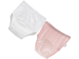 Conjunto de 2 Fraldas calça de Algodão Reutilizáveis e Respiráveis para Bebês. CHABERLU