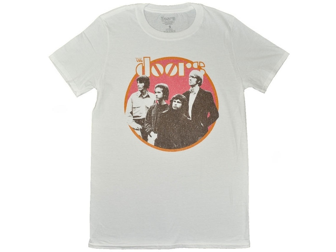The Doors Circle T-shirt Unisex Adults Size:xl