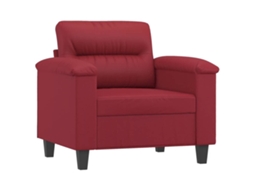 Sofa Chair, Sofa Chairs Vidaxl Vermelho Couro Artificial (n/a)