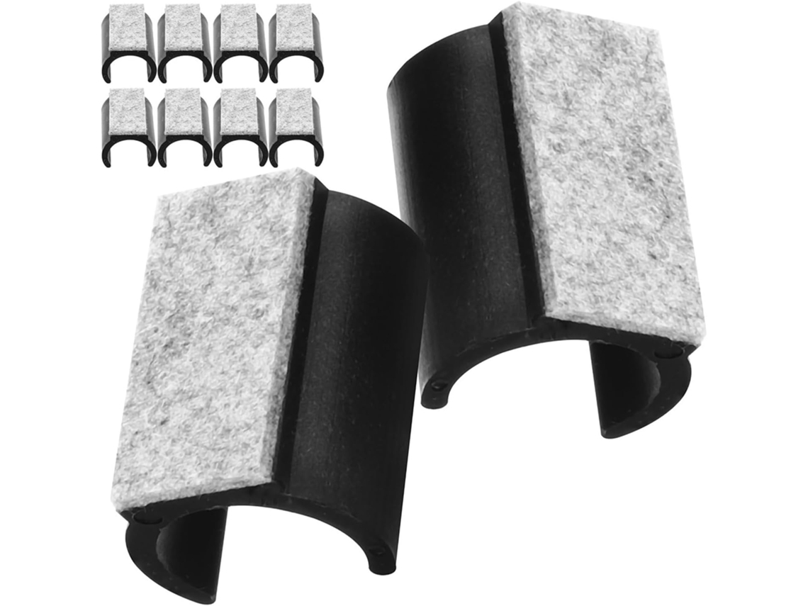 Yarnow Conjunto De 10-protetores Pés Cadeira, Almofadas Antiderrapantes De Feltro E Plástico Para Pisos Azulejo
