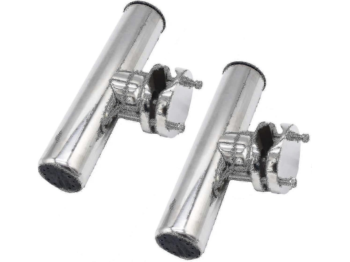 Rebe-2 Portavasos De Caña De Pesca Para Barco Com Abraçadeira Sugoumei Ajustável 1 1/4-2 Polegadas Aço Inoxidável 304