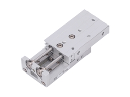 Cilindro Pneumático De Ação Dupla De Duas Barras Alumínio Aço Inox 40mm Stroke M5x0.8