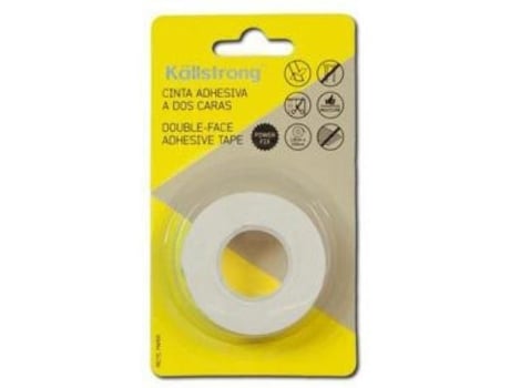 Cinta adh.2 caras 1,9x 80cm. blister