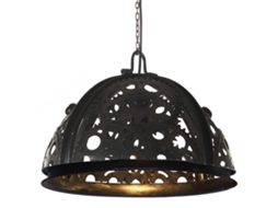 Vidaxl Candeeiro De Teto Industrial C/ Design De Roldanas 45 Cm E27