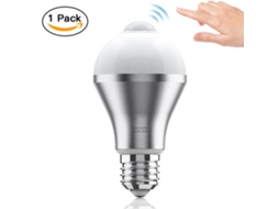 Lâmpada Led E27 9w Haofy Sensor Movimento Pir Auto On/off Externas 6500k 600lm | S/MARCA