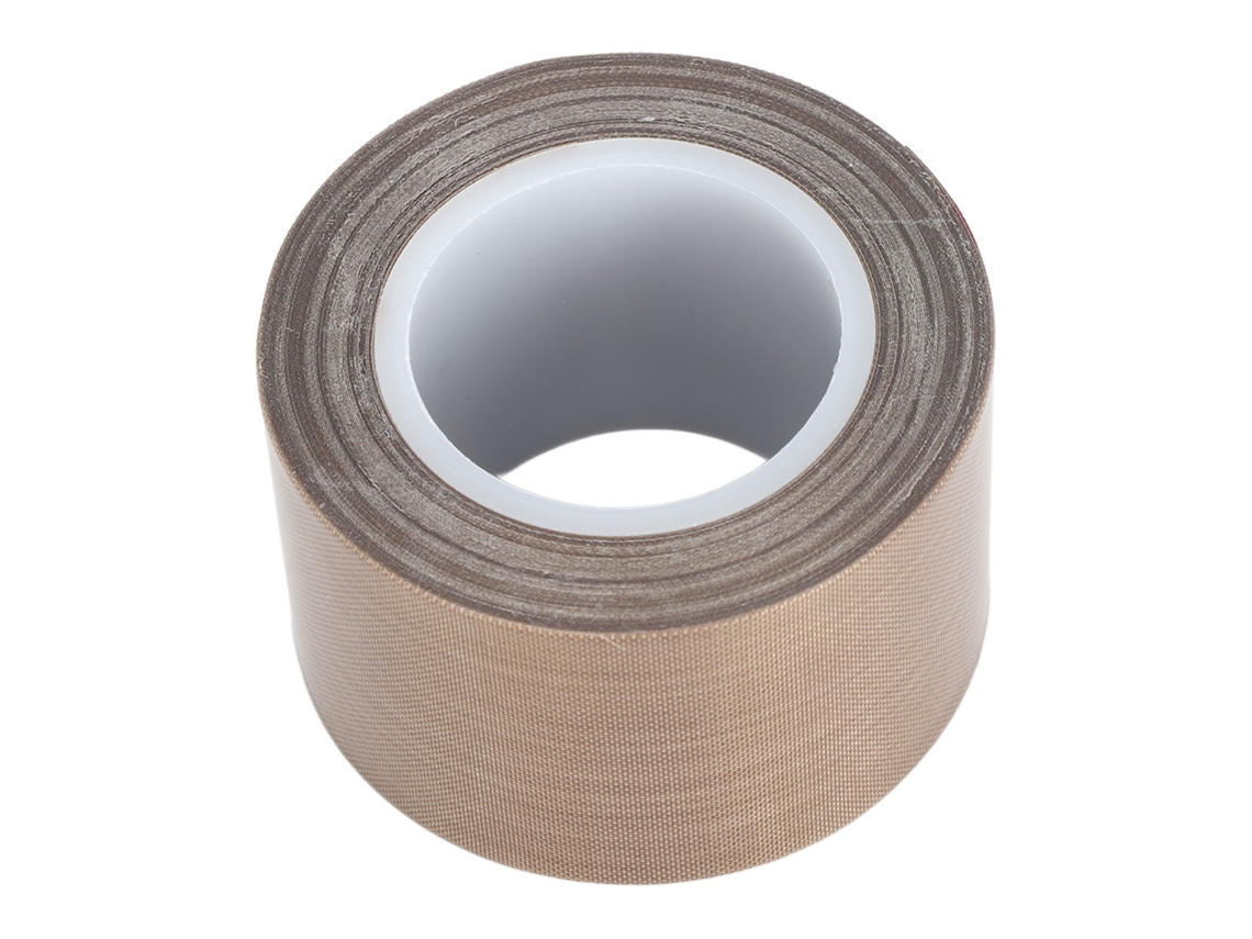 Fita Adesiva De Ptfe De Alta Temperatura Para Selador A Vácuo, Selador Por Impulso, 10 Metros, 0,18 X 40 Mm (0,01 X 1,57 Polegadas)