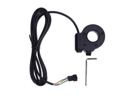 INTERRUPTOR de Sinal de Curva e Claxon 2 em 1 para Patinete Elétrico, compatível com Manete de 22,2mm | S/MARCA