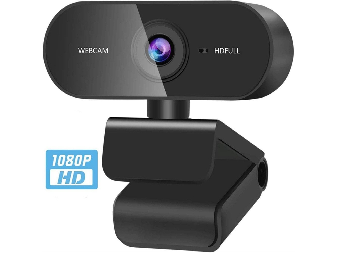 Webcam Com Microfone, Webcams Full Hd 1080p Para Desktops E Laptops Brilvibera