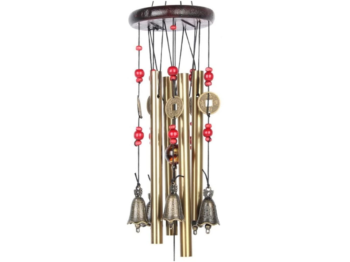 Sinos De Vento Decorativos Para Jardim, Sinos De Vento Chineses De Metal, Decorações Para Jardim Externo. Mdug