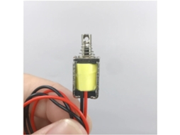 Eletroímã Solenóide Dc 5v~6v Com Fixação Automática Por Sucção, Tipo Moldura, Ímã Quadrado Para Uso Doméstico