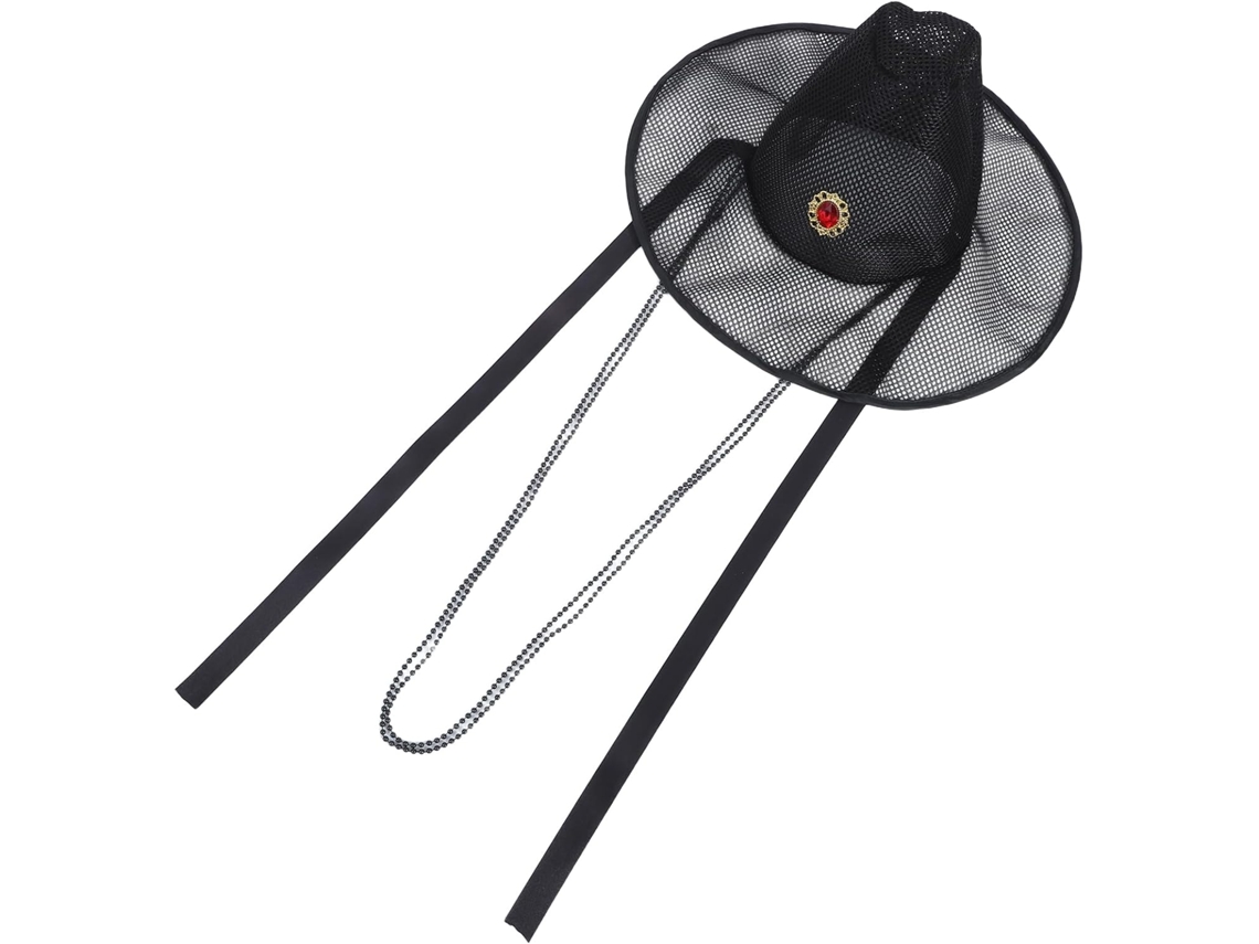 Chapéu Masculino Tradicional Coreano De Malha Preta, Confortável E Com Proteção Uv.
