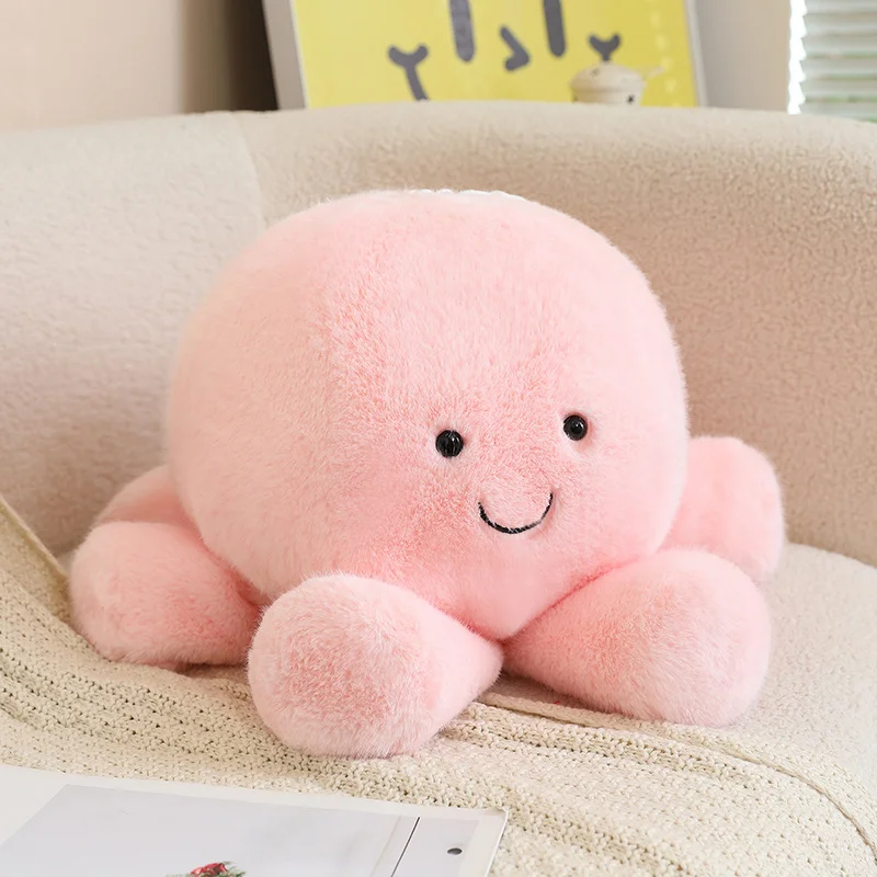 Fofo Brinquedo de Pelúcia de Água viva Simulada de Desenho Animado MDUG (rosa 15cm)