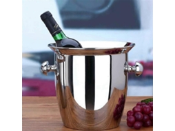Balde De Gelo Isolado Em Aço Inoxidável Com Alça, Refrigerador De Vinho E Champanhe De Parede Dupla Para Festas.