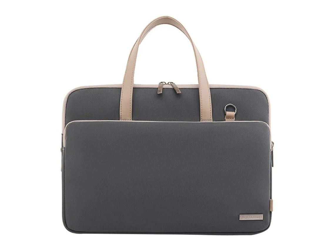 Mala Para Portatil 15,6/16 Polegadas Oxford Cinzento (bolsa Transporte, Interior Forrado, Alca Ajustavel)