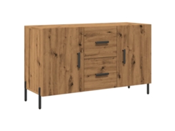 Sideboard, Sideboards Vidaxl Marrom Madeira Processada (n/a)