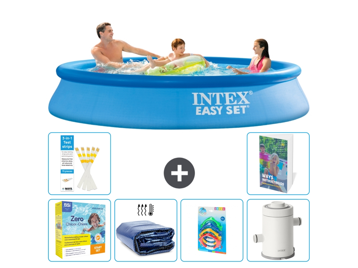 Intex Piscina Easy Set Redonda - 305x61 Cm - 7-peças S7