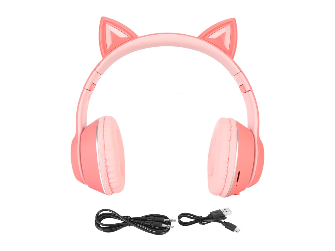 Fones Bluetooth Infantil LAXISCREED com Luz Led e Microfone