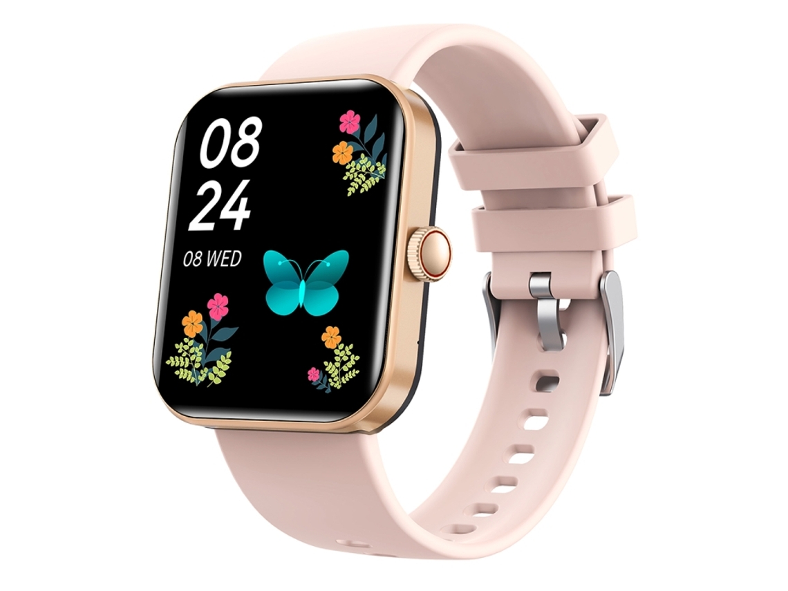 (dourado) Smartwatch De 2 Polegadas Com Classificação Ip67 De Resistência À Água, Monitoramento De Saúde E Chamadas Bluetooth
