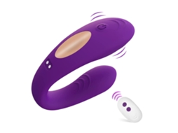Vibrador De Ponto G, Estimulador Clitoriano De Calcinha Vestível Com Controle Remoto, 2 Motores 10 Modos De Vibração (roxo)