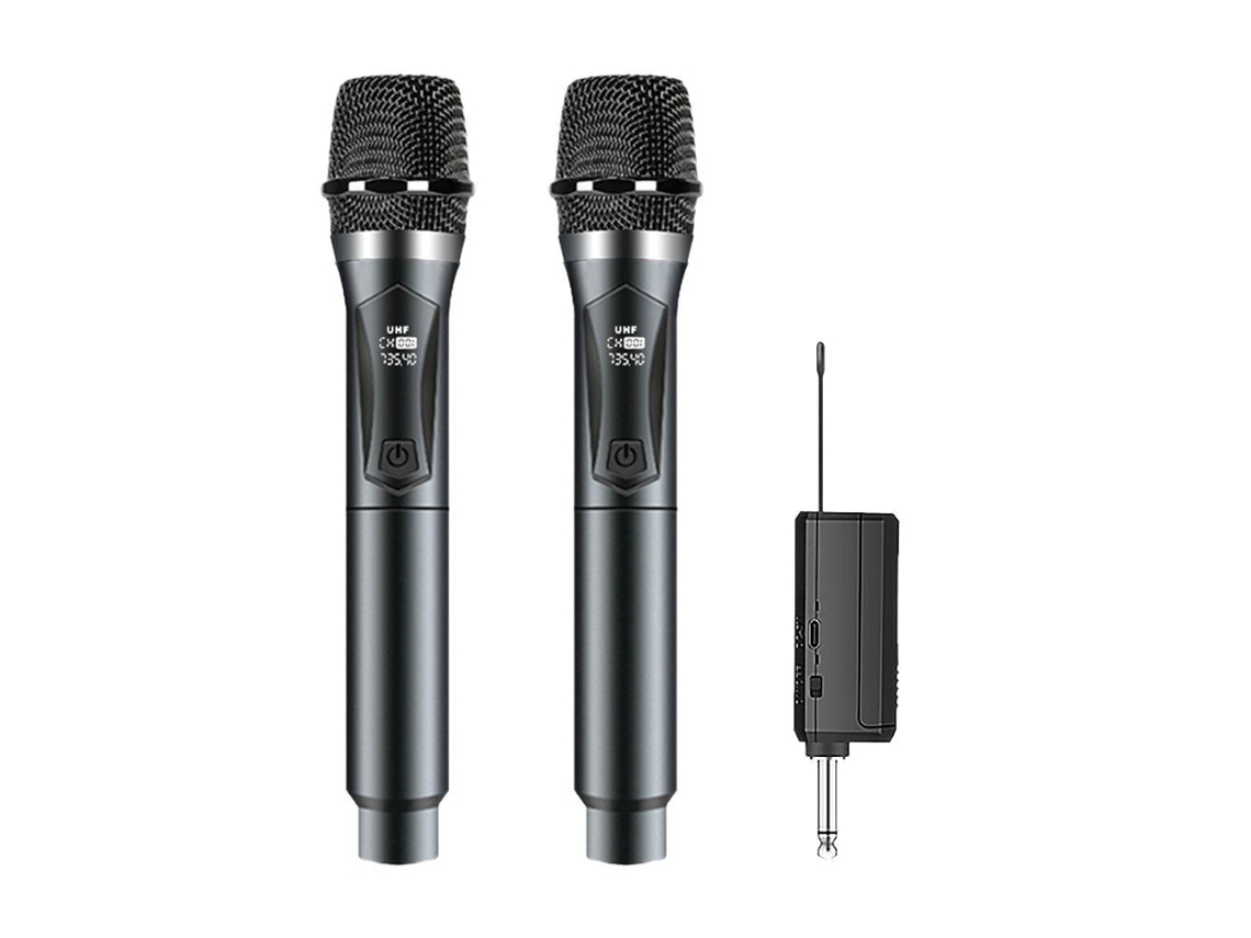 Microfone De Karaokê Sem Fio Recarregável